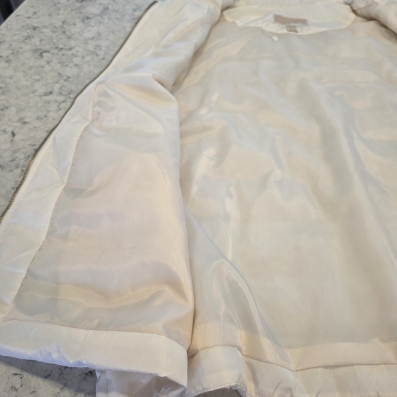 Michael Michael Kors Women's Bone / Off White Puffer Quilted Vest Size 2X Like N - Picture 13 of 16